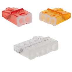 Lot de 100 bornes 2/3/5 entrées - mini connex --BLM