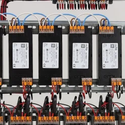 Lot de 3 bornes de raccordement S221 - 5 conducteurs avec leviers 6mm² --Wago Best