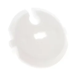 Lot de 3 caches prises 2 P+T + clef - Blanc --Zenitech Clearance