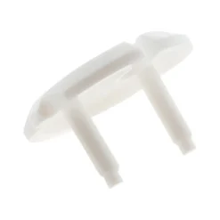 Lot de 3 caches prises 2 P+T + clef - Blanc --Zenitech Clearance