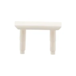 Lot de 6 caches prises 2P/2P+T 6A ou 16A - Blanc --Zenitech Clearance