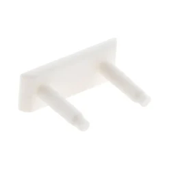 Lot de 6 caches prises 2P/2P+T 6A ou 16A - Blanc --Zenitech Clearance