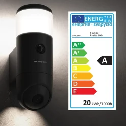 Lot de 2 caméras extérieures connectées, rotatives, motorisées - Rheita 100 --Thomson New