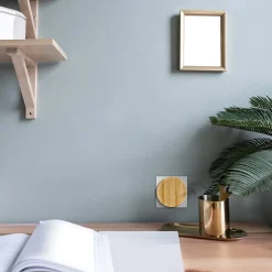 Lot de 2 Carillons et 2 boutons sans fil sans pile Bamboo-Avidsen Online