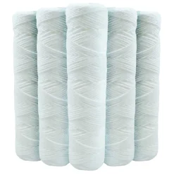 Lot de 5 Cartouches Bobinée Filtre à Eau Anti Sédiments 9 pouces 3/4 - 5 microns Compatibles Filtre 10 pouces-Toodo Discount