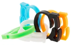 Lot de 6 clips pour cordons et câbles --Zenitech Hot