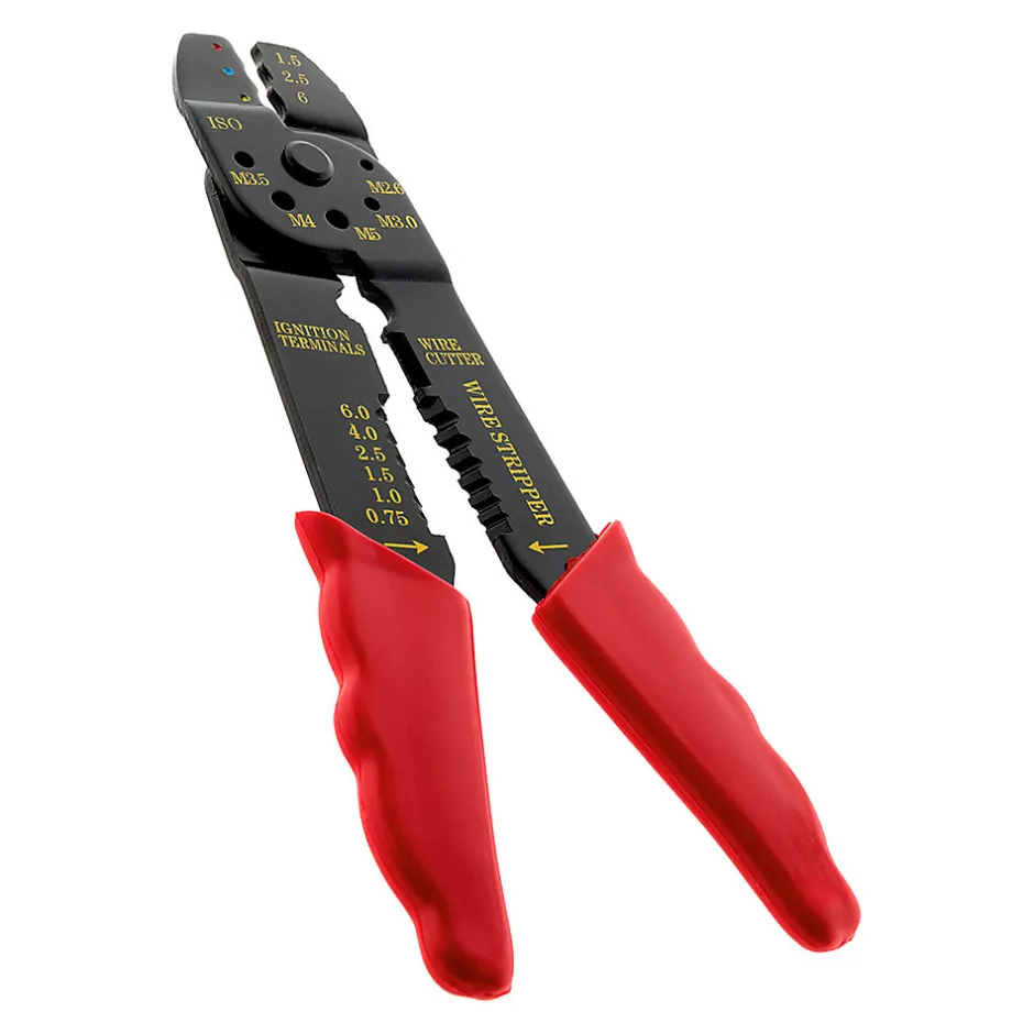 Lot de 50 cosses assorties + pince à sertir --Zenitech Online