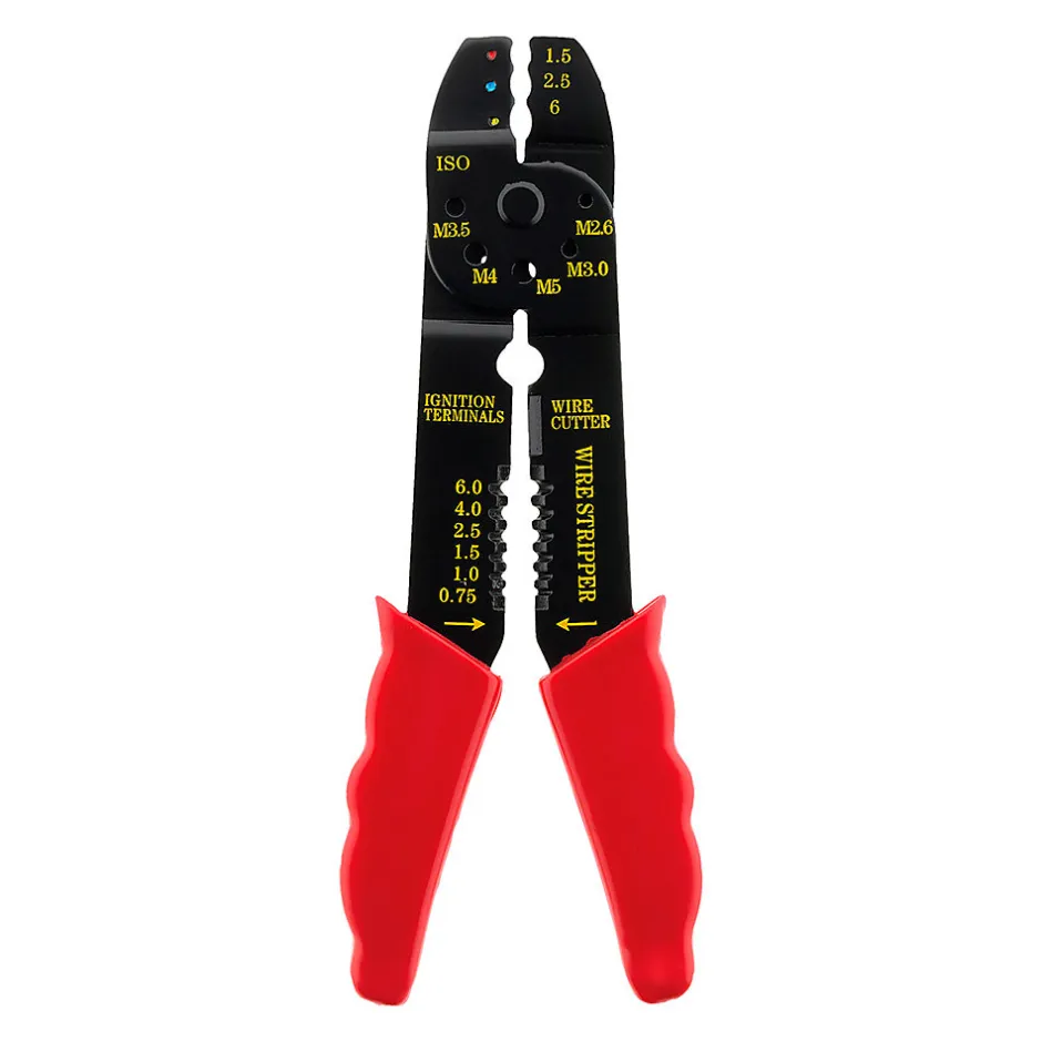 Lot de 50 cosses assorties + pince à sertir --Zenitech Online