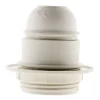 Lot de 5 douilles E27 + bague - Blanc -^Zenitech