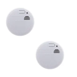 Lot de 2 détecteurs de fumée 5 ans + pile -^Otio