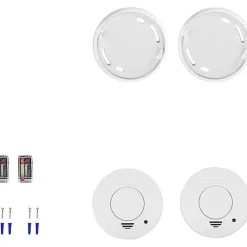 Lot de 2 détecteurs de fumée Smartwares RM250, photoélectrique, alarme 85 dB.^3M France Hot