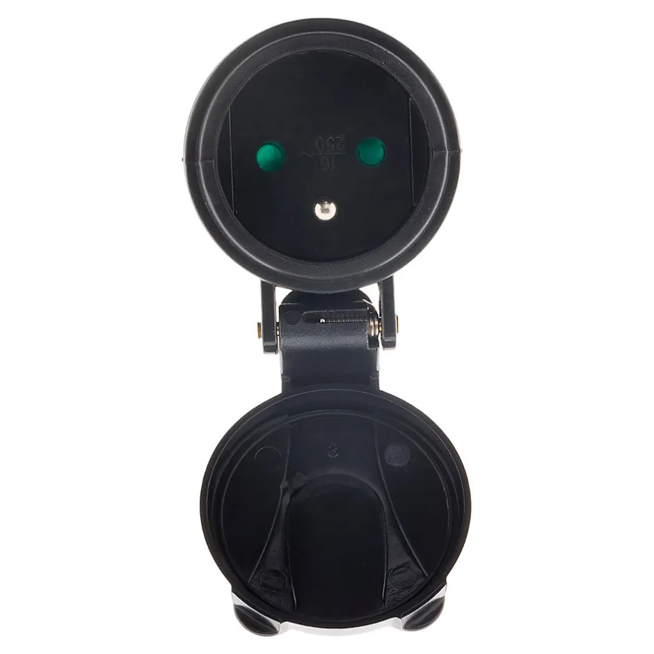 Lot de 10 fiches caoutchouc femelles 16A 2P+T -^Zenitech New