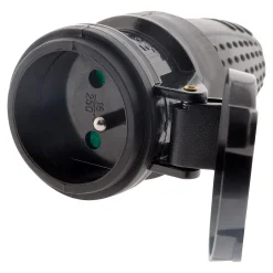 Lot de 10 fiches caoutchouc femelles 16A 2P+T -^Zenitech New