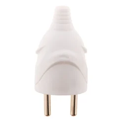 Lot de 10 fiches mâles 16A 2P+T - Blanc --Zenitech Sale