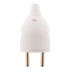 Lot de 10 fiches mâles 16A 2P+T - Blanc --Zenitech Sale