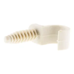 Lot de 10 fixe tubes diamètre 20mm - Gris -^Zenitech Discount