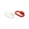 Lot de 2 maillons rapides 6mm, rouge/blanc --Thirard