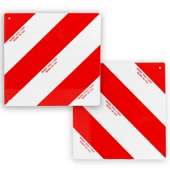 Lot de 2 panneaux carrés 423x423mm en aluminium homologué-Lem Select New