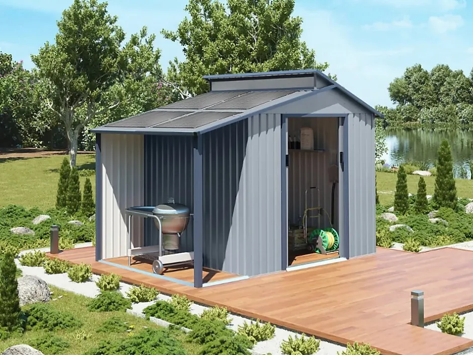 Lot de 2 panneaux solaire plug and play flexible 400w "Urban center" Noir^Viva Green Online