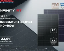 Lot de 2 Panneaux solaires 450Wc Bifacial - Bi-verre^Dmegc Sale