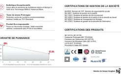 Lot de 4 Panneaux solaires 450Wc Bifacial - Bi-verre-Dmegc Best