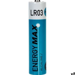 Lot de 8 piles alcaline LR03 - Bleu--5Five Sale