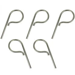 Lot de 5 pitons P Standard en inox 12 cm --Linxor New