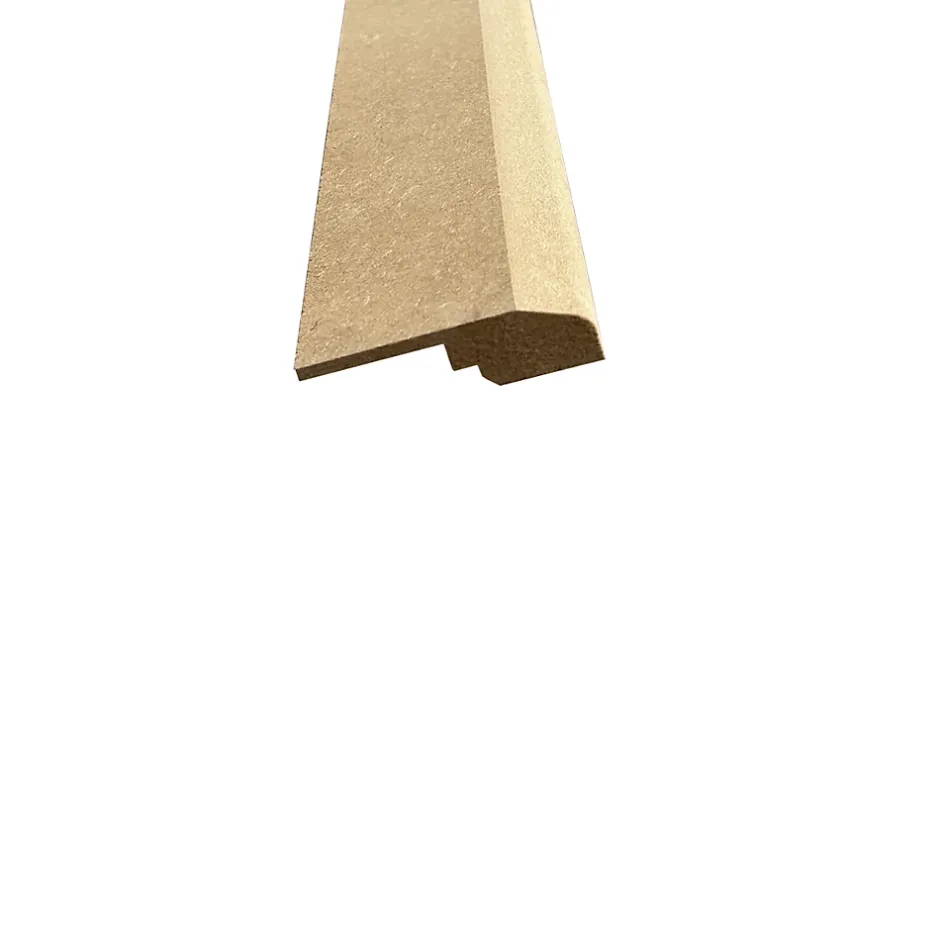 Lot de 6 Plinthes Goulotte MDF, L.2.44 m x H.6.8 cm, Ep.18 mm-Wood&Sens Hot