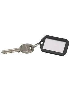 Lot de 5 portes-étiquettes, noir, 49.5x29mm -^Thirard Hot