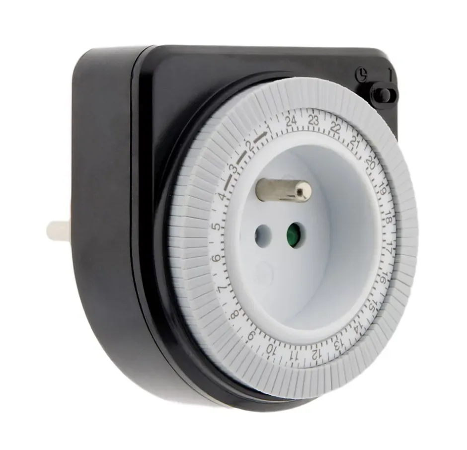 Lot de 2 programmateurs mécaniques - Noir --Otio Best