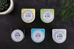 Lot de 2 programmateurs mécaniques - Noir --Otio Best