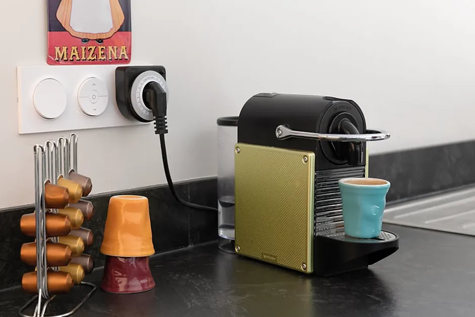 Lot de 2 programmateurs mécaniques - Noir --Otio Best