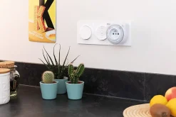 Lot de 2 programmateurs mécaniques - Blanc --Otio Clearance