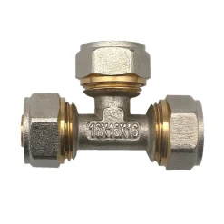 Lot de 1 Té à visser tube PER diam16x16x16 mm^Monmobilierdesign Best