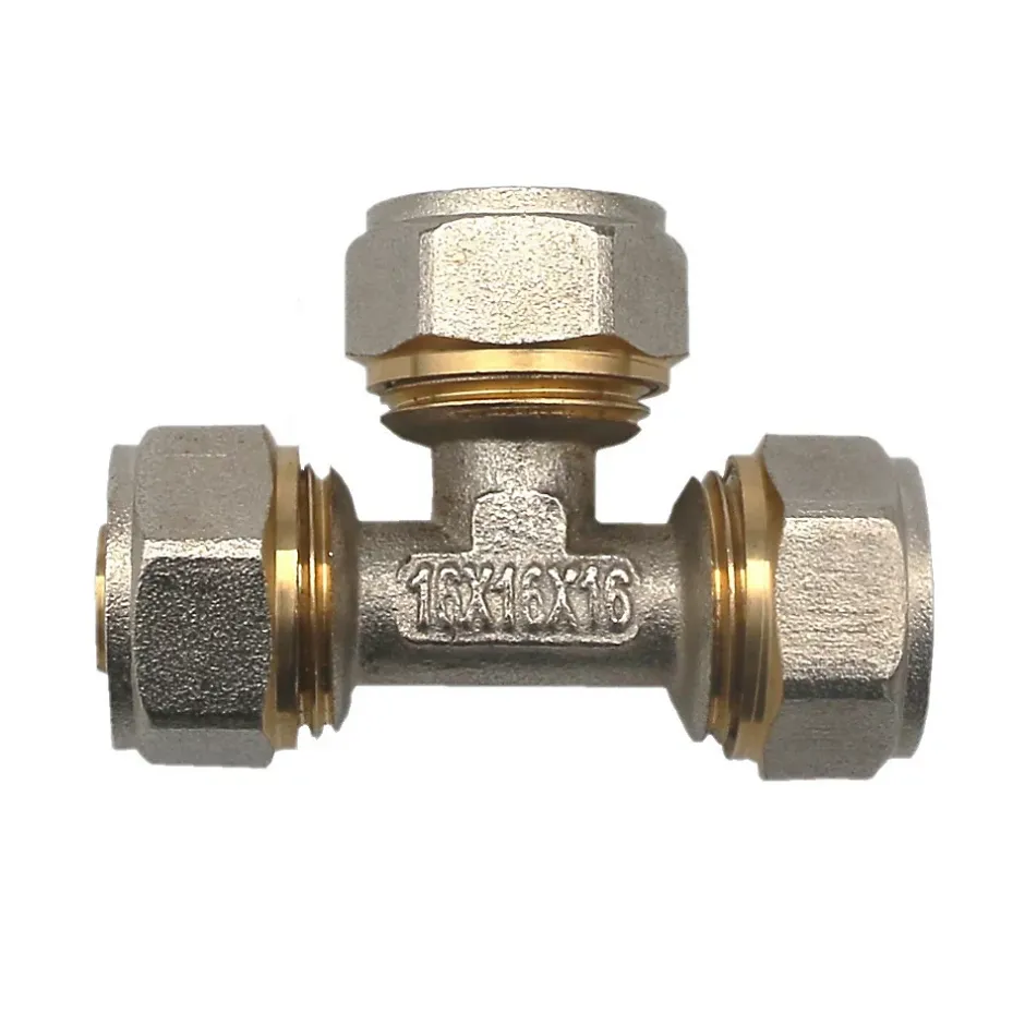 Lot de 1 Té à visser tube PER diam16x16x16 mm^Monmobilierdesign Best