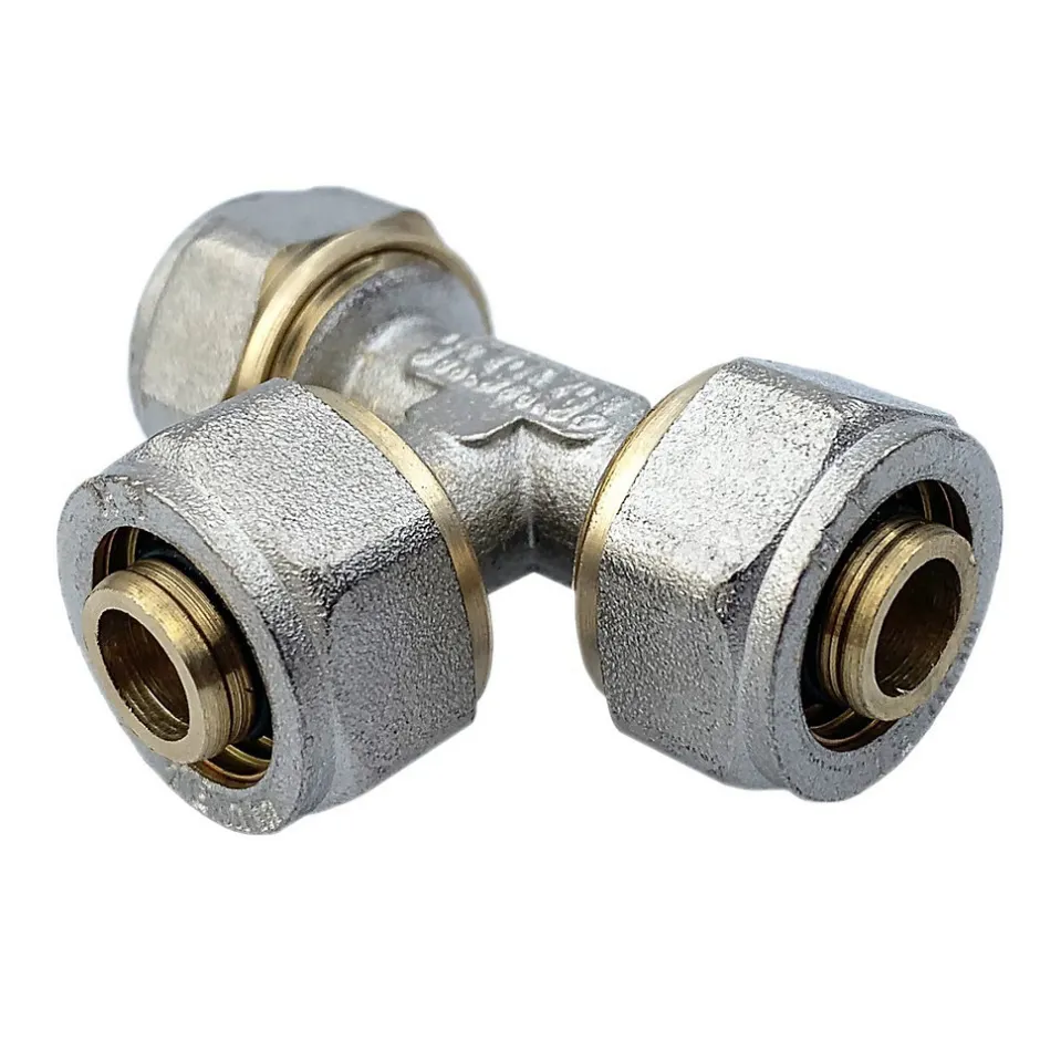 Lot de 1 Té à visser tube PER diam16x16x16 mm^Monmobilierdesign Best