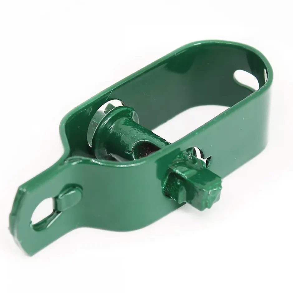 Lot de 10 tendeurs en acier galvanisé plastifié N3 pour fil de grillage - Vert --Linxor New