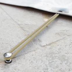 Lot de 10 tendeurs sandows Cabiclic avec embout basculant - Beige -^Linxor