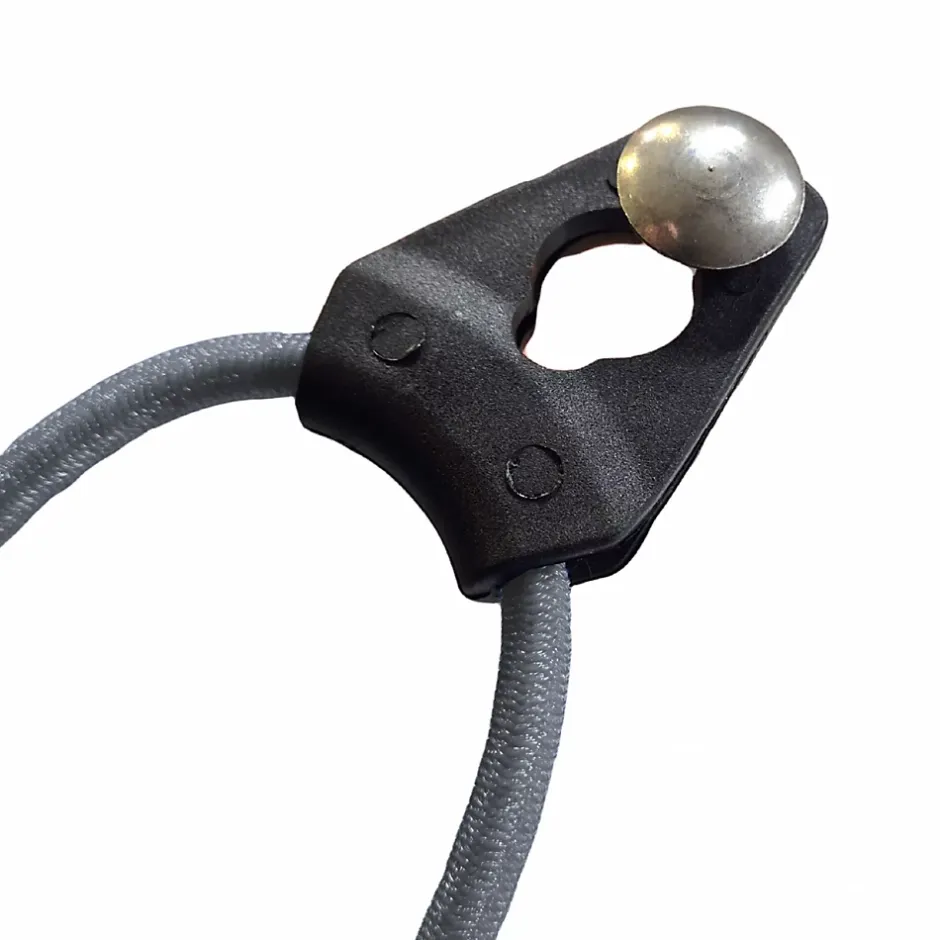 Lot de 10 tendeurs sandows sécurisés et normés avec passant piton - Gris --Linxor Outlet