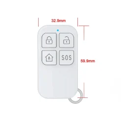 Lot de 2 Télécommandes pour Alarme-Caméra -CAM-027 et -ALARM-012^Kyf Discount