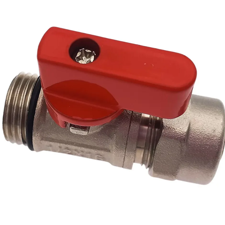 Lot de 5 Vanne à bille sphérique 1/2"x16 pour tube PER diam16 Rouge^Monmobilierdesign Hot