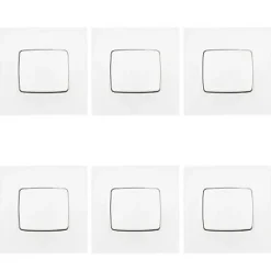 Lot va-et-vient Neptune blanc 6 pièces-Legrand Outlet