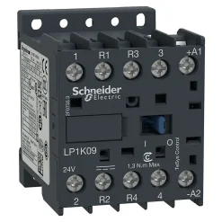Lp1k09008bd Schneider - Contacteur Tétrapolaire - 2no+2nf - 20a - Bobine 24vcc - Vis-Schneider Electric New