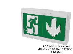 Luminaire sur Source Centrale évacuation IP44 Multitensions Toledo^Zemper Best