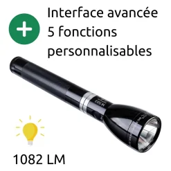 ML150LR Lampe torche LED rechargeable avec batterie Lithium - Noir^Maglite Outlet