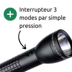 ML300LX Lampe torche LED 3x piles D - Noir^Maglite Best