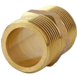 Mamelon laiton égal mâle mâle à visser diam 3/8