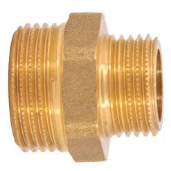 Mamelon laiton réduit mâle mâle à visser diam 3/8" x 1/2" - à l'unité^Monmobilierdesign