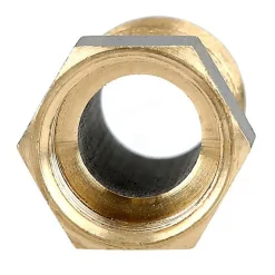 Mamelon long mâle femelle 40mm 15/21 laiton - - D04603B-Garis Hot