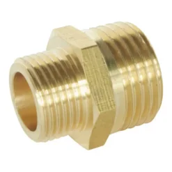 Mamelon réduit laiton Mâle 15/21 (1/2") - Mâle 12/17 (3/8") - sac het de 2 pièces^Somatherm for you Best